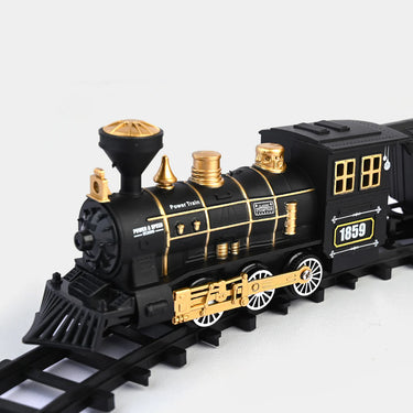 CLASSIC TRAIN SET WITH TRACK FOR KIDS